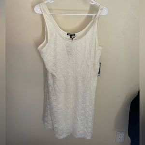Express White Lace Women’s Dress Size L